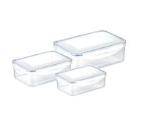 Tescoma Lot de 3 boîtes de conservation rectangulaires 0,2/0,5/1,0 l