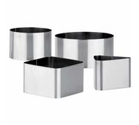 TESCOMA Lot de 4 moules à dresser - GrandChef