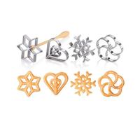 Tescoma Gaufrier Rosace Delicia Assorties 4 pièces