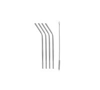 Tescoma Pailles en acier inoxydable myDRINK 4 pcs, avec brosse de nettoyage 308866