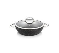 Tescoma Poêle à frire profonde PRESIDENT Stone avec couvercle ø 26 cm