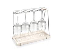 Tescoma Porte-verre à vin avec égouttoir FlexiSPACE 330 x 148 mm
