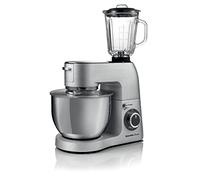 Tescoma President 909060 Robot pétrin planétaire multifonction, 8 accessoires, acier inoxydable
