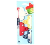 Tescoma Clip sac Presto 7 cm Couleurs assorties – Lot de 4