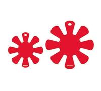 Tescoma Presto Set 2 Salvapadelle Rouge Pour Casseroles Avec Diamètre De 18 A