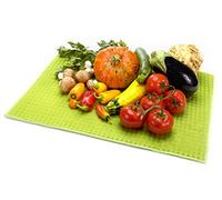 Tescoma Presto Tapis de séchage fruits et légumes en microfibre, vert