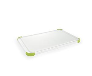 Tescoma T378936 378936 Planche à découper, plastique, blanc/vert, 36 x 24 cm, 36x24 cm