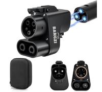 Tesla Adaptateur Supercharger NACS vers CCS [Max 500 A, 1000 V], charge rapide votre CCS1 EV chez Tesla Superchargers, adaptateurs de charge de véhicules électriques pour Ford, Rivian, GM, Volvo et