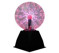 Tesla - Boule plasma de 7,6 cm - Lampe interactive sensible au toucher - Boule de nébuleuse magique pour décorations et fêtes, chambre à coucher