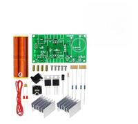 Tesla Coil Plasma Speaker Kit - 15W DC 15-24V 2A DIY Kit Electronique avec Entrée Audio pour Expériences Scientifiques et Affichage Plasma Nuit