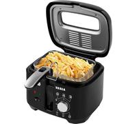 TESLA EasyCook AE300 Friteuse à huile, Volume 2,5 l, 1800 W,Noir