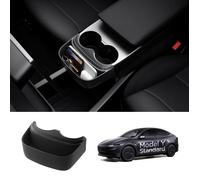 Tesla Model Y Juniper 2026 (Uniquement Standard) Organisateur Extensible pour Console Centrale Plateau de Rangement Avant Antidér