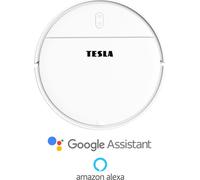 TESLA RoboStar iQ100 Aspirateur robot 2 en 1, avec commande par application, IFTTT, Google Home, Amazon Alexa, moteur BLDC, auto-chargement