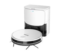 TESLA RoboStar iQ400 Plus Aspirateur Robotique Intelligent avec vidange automatique de la saleté blanc
