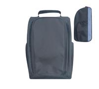 Teslin Sac de rangement pliable de 10 l avec 2 poches latérales, étanche à l'eau et à la poussière pour le cyclisme, le golf, le golf, les baskets, poche latérale zippée, Noir , Refer to description,