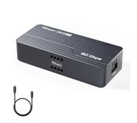 TESmart Boîtier SSD M.2 NVMe 80 Gbit/s avec puce JHL9480, compatible PCIe 5.0 SSD | Refroidissement intelligent | Prise en charge Thunderbolt 5/4/3/USB4 v2/USB4 | 8 To max | Stockage externe haute