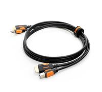 TESmart Câble commutateur KVM 8K HDMI+USB 1,5 m, câble double multifonction HDMI 2.1 et USB 3.0, câble combiné compatible pour KVM Switch