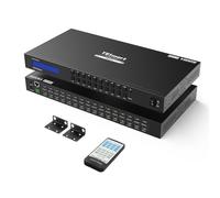 TESmart HDCP 1.4 Commutateur Matrice HDMI 16 en 16 Out, HDMI Matrix Switch 16 Ports Vedio Splitter Support de Montage en Rack, Ultra HD 4K@30Hz, 1080P@60Hz, RS232 & LAN Port & télécommande Infrarouge
