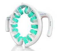 TESMED Cellulite | Masseur Anti-Cellulite Manuel Breveté | Rouleau Palper-Rouler Puissant | Fabriqué en Italie (Vert)