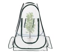 Tesmotor Mini Serra, Piccola portatile copertura per piante, Tenda Di Crescita Delle Piante per interni esterni 70 x 70 x 80 cm