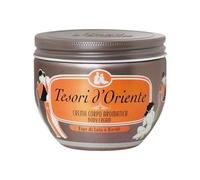 Tesori d Oriente Lot de 3 pots de crème pour le corps avec fleurs de lotus et d'acacia 300 ml