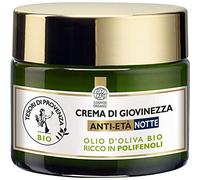 Tesori di Provenza Crema di Giovinezza Anti-Età notte Crème de nuit Visage, Cou 50 ml