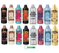 Tesori d'Oriente Assouplissant concentré pour toutes les senteurs - 8 parfums différents 16 x 760 ml + porte-clés Beni Culinari