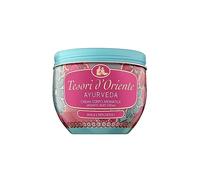TESORI D'ORIENTE Crème pour le corps « Ayurveda » - 300 ml - Lotion aromatique pour le corps avec fruits d'amla et patchouli - Crème hydratante pour le corps et les sens