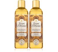Tesori d'Oriente Huile de douche Amla & Sesame 250 ml Douche aromatique aux fruits d'Amla et huile de sésame, huile pour nettoyage en douceur et soin du corps, rituels de bien-être pour le corps et