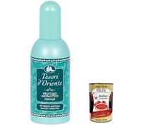 Tesori d'Oriente - Lot de 6 eaux de toilette aromatiques au thé vert matcha - 100 ml + Italian Gourmet Polpa 400 g