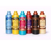 Tesori d'Oriente Lot de 6 flacons d'adoucissant concentré (6 x 760 ml) - 6 parfums : Thalasso Therapy, Vaniglia & Zenzero, Ayurveda, Persian Dream, Hammam, Byzantium - Marque italienne Veltao