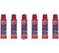 Tesori d'Oriente Persian Dream, Lot de 6 déodorants aromatiques, grenade et thé Rooibos, 150 ml, protection 24 h, porte-clés Italy Shop Service gratuit
