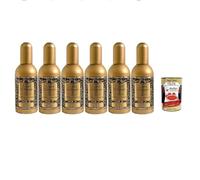 Tesori D'oriente Royal Oud dello Yemen 100 ml, parfum épicé et boisé 6 x 100 ml + Italian Gourmet Polpa 400 g