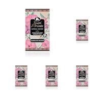 Tesori d'Oriente Savon solide « Imperial Orchid » - 125 g - Savon aromatique pour les mains à l'orchidée et à la fleur d'oranger - Savon pour le corps et les sens (Lot de 5)