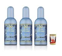 Tesori D'oriente Thalasso Therapy - Parfum marin - Notes de bergamote, lavande, patchouli et musc blanc - 3 x 100 ml + Italian Gourmet Polpa 400 g