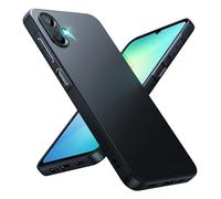 TesRank Coque Compatible avec Samsung Galaxy A06 4G(Pas pour 5G), Protection Etui Souple Flexible en Premium TPU, Antichoc, Anti-dérapante-Noir