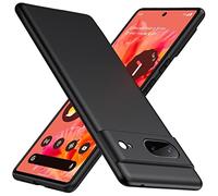 TesRank Coque pour Google Pixel 7, Etui Souple Flexible en Premium TPU, Antichoc, Anti-dérapante pour Google Pixel 7-Noir