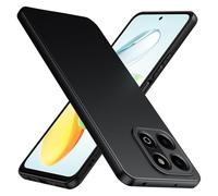 TesRank Coque pour Honor 200 Smart (Pas pour Honor 200), Etui Souple Flexible en Premium TPU, Antichoc, Anti-dérapante pour Honor 200 Smart-Noir