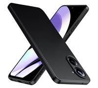 TesRank Coque pour Realme 10 Pro 5G, Etui Souple Flexible en Premium TPU, Antichoc, Anti-dérapante pour Realme 10 Pro 5G-Noir