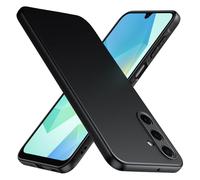 TesRank Coque pour Samsung Galaxy A16 4G/5G, Etui Souple Flexible en Premium TPU, Antichoc, Anti-dérapante pour Samsung Galaxy A16-Noir