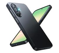 TesRank Coque pour Samsung Galaxy A56 5G, Etui Souple Flexible en Premium TPU, Antichoc, Anti-dérapante pour Samsung Galaxy A56 5G-Noir
