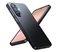 TesRank Coque pour Samsung Galaxy A57 5G Coque Étui Protection Souple Flexible en Premium TPU Housse Étui pour Samsung Galaxy A57 5G Case Antichoc Anti-Rayures-Noir
