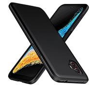 TesRank Coque pour Samsung Galaxy Xcover 6 Pro, Etui Souple Flexible en Premium TPU, Antichoc, Anti-dérapante pour Samsung Galaxy Xcover 6 Pro-Noir