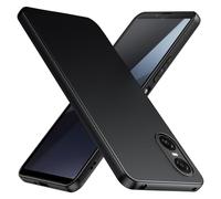 TesRank Coque pour Sony Xperia 10 VI, Etui Souple Flexible en Premium TPU, Antichoc, Anti-dérapante pour Sony Xperia 10 VI-Noir