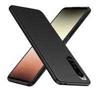 TesRank Coque pour Sony Xperia 5 IV, Etui Souple Flexible en Premium TPU, Antichoc, Anti-dérapante pour Sony Xperia 5 IV-Noir
