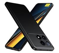 TesRank Coque pour Xiaomi Poco X6 Pro 5G, Etui Souple Flexible en Premium TPU, Antichoc, Anti-dérapante pour Xiaomi Poco X6 Pro 5G-Noir