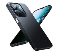 TesRank Coque pour Xiaomi Redmi 15C 4G/5G /Poco C85 4G Coque Protection en [Fibre de Carbone] Housse Souple Flexible en Premium TPU Housse étui pour Redmi 15C 4G/5G Case Anti-Rayures Antichocs-Noir