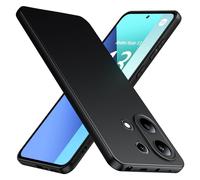 TesRank Coque pour Xiaomi Redmi Note 13 4G(Pas pour 5G), Etui Souple Flexible en Premium TPU, Antichoc, Anti-dérapante pour Xiaomi Redmi Note 13 4G-Noir