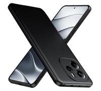 TesRank Coque pour Xiaomi Redmi Note 14 5G(Pas pour 4G), Etui Souple Flexible en Premium TPU, Antichoc, Anti-dérapante pour Xiaomi Redmi Note 14-Noir