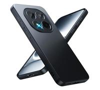 TesRank Coque pour Xiaomi Redmi Note 15 Pro 5G Coque (Pas pour Pro+) Protection Housse Souple Flexible en Premium TPU Housse étui pour Xiaomi Redmi Note 15 Pro 5G Case Anti-Rayures Antichocs-Noir